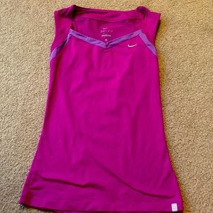 Nike Dri-Fit workout Wide Sleeve Tank Top, Great Condition